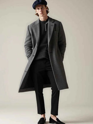 Struktur Pullover Herren - Cecile LavelleSchwarz