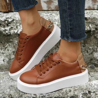 Stylische Sneaker Damen - Cecile LavelleBraun