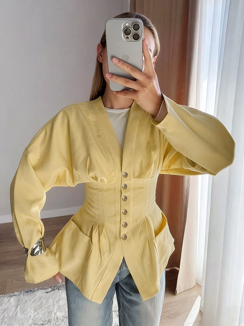 Fitted Button-Down Shirt Elegant