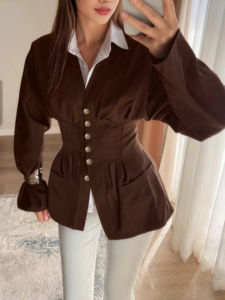 Fitted Button-Down Shirt Elegant