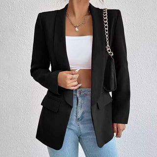 Taillierter Blazer mit Puristischem Schnitt - Cecile LavelleSchwarz