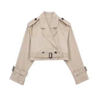 Trenchcoat Damen Kurz - Cecile LavelleBeige