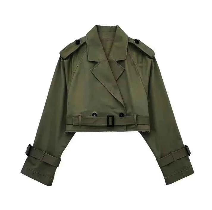 Women's Short Trench Coat