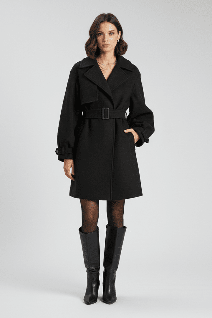 Trenchcoat Damen mit Taillengürtel
