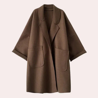 Trenchcoat Damen Oversized in Braun