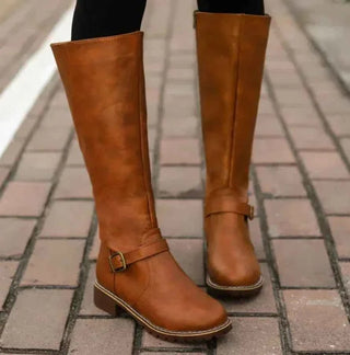 Trendige Damen Boots - Cecile LavelleDunkelbraun