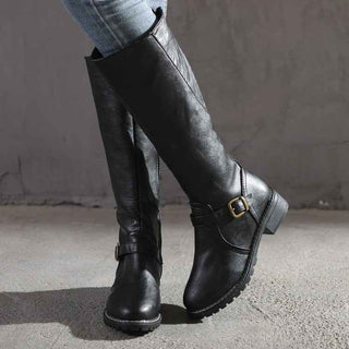 Trendige Damen Boots - Cecile LavelleDunkelbraun