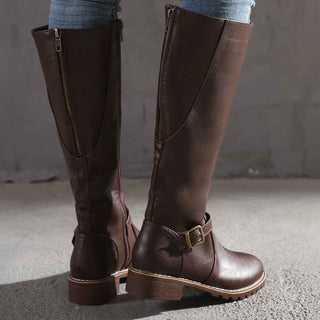Trendige Damen Boots - Cecile LavelleDunkelbraun