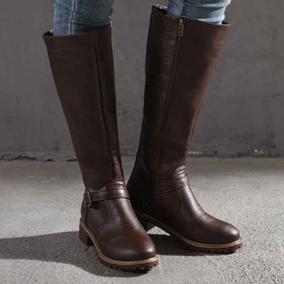 Trendige Damen Boots - Cecile LavelleDunkelbraun