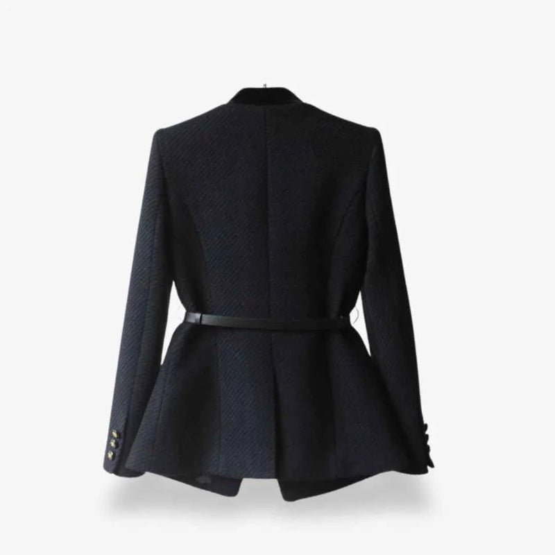 Tailored tweed blazer