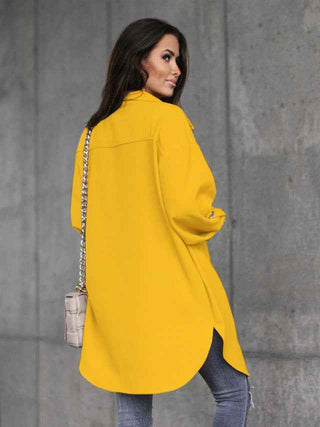 Übergangsjacke im Woll - Look - Cecile LavelleGelb