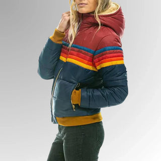 Übergangsjacke Damen Kapuze