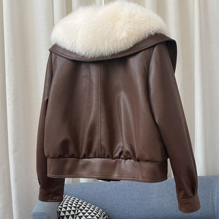 Übergangsjacke Damen Mit Fellkragen