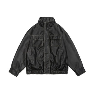Übergangsjacke Damen Mit Hohem Kragen - Cecile LavelleSchwarz