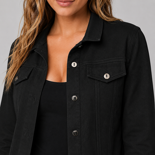 Übergangsjacke Damen mit Knopfleiste