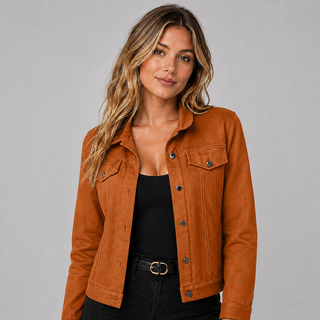 Übergangsjacke Damen mit Knopfleiste