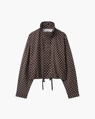Übergangsjacke Damen Polka-Dot - Cecile LavelleBraun