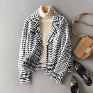Übergangsjacke Damen Tailliert in Weiß