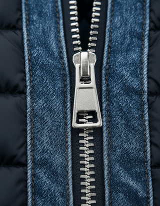 Übergangsjacke Herren Blau Gesteppt - Cecile LavelleBlau