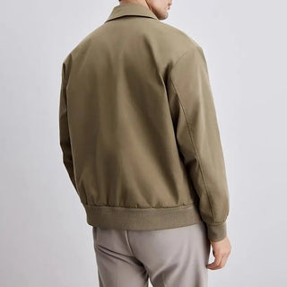 Übergangsjacke Herren mit Spitzkragen - Cecile LavelleSchwarz