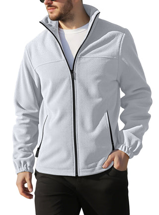 Übergangsjacke Herren Regular Fit in Hellgrau