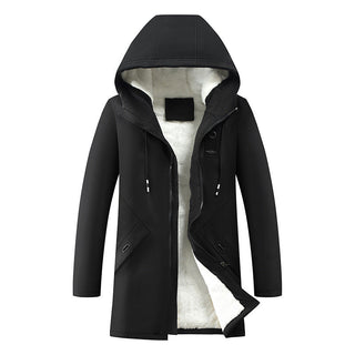 Übergangsjacke Herren Regular Fit in Schwarz