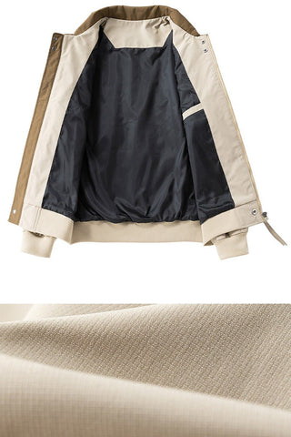 Übergangsjacke Herren Utility mit Taschen - Cecile LavelleSilber