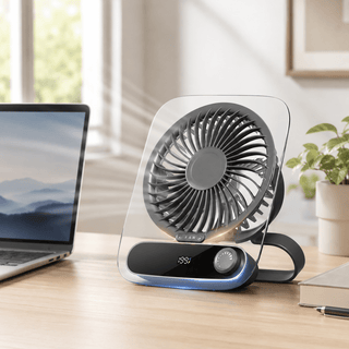 USB Ventilator mit Akku und Nachtlicht - Cecile LavelleRosa