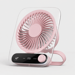 USB Ventilator mit Akku und Nachtlicht - Cecile LavelleRosa