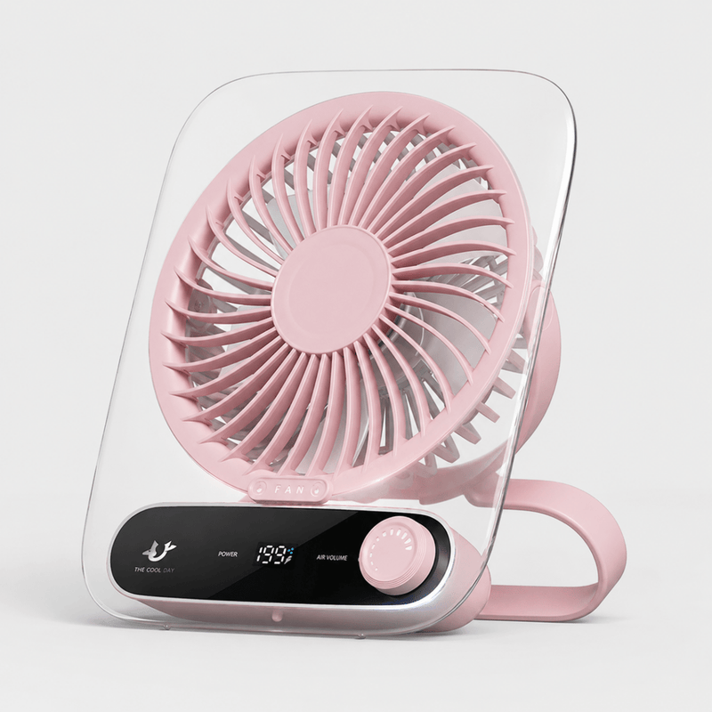 USB Ventilator mit Akku und Nachtlicht