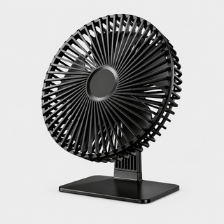 USB Ventilator oszillierend leise für Schreibtisch - Cecile LavelleSchwarz