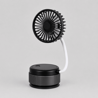 USB Ventilator tragbar mit flexiblem Standfuß - Cecile LavelleWeiß