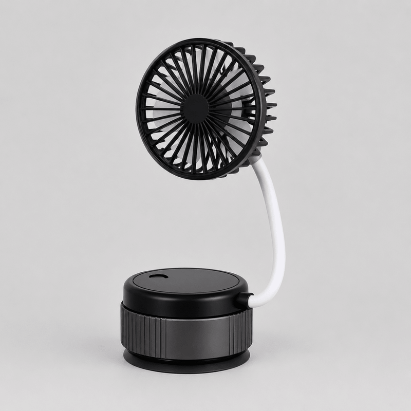 USB Ventilator tragbar mit flexiblem Standfuß