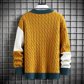 Vintage Pullover Herren - Cecile LavellePetrol