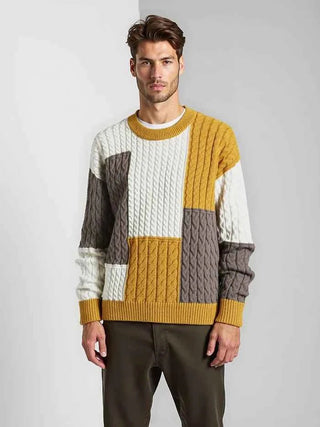 Vintage Pullover Herren - Cecile LavellePetrol