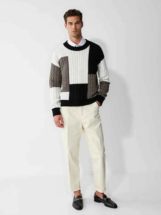 Vintage Pullover Herren - Cecile LavellePetrol