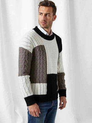 Vintage Pullover Herren - Cecile LavelleSchwarz