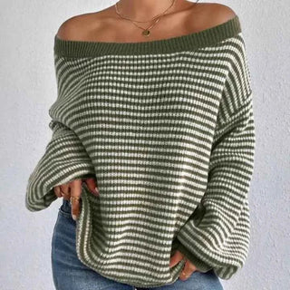 Warme Damen Pullover - Cecile LavelleGrün