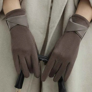 Warme Handschuhe Damen - Cecile LavelleSchwarz