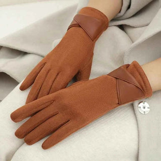 Warme Handschuhe Damen - Cecile LavelleSchwarz