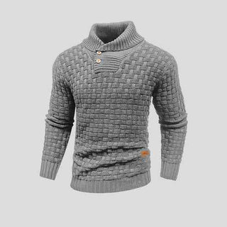 Warme Pullover Herren - Cecile LavelleGrau