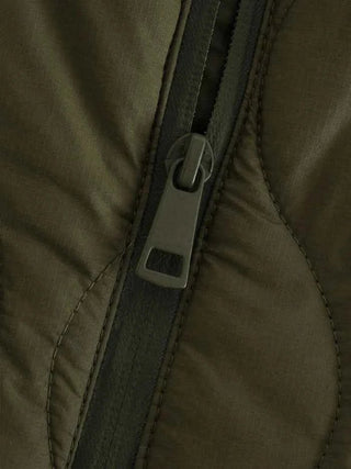 Warmer Wintermantel Damen - Cecile LavelleDunkelgrün