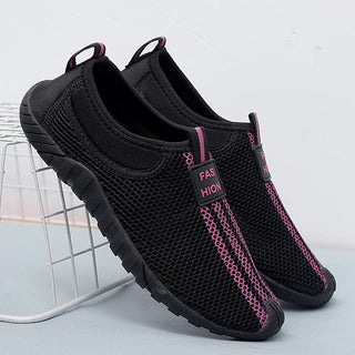 Wasserschuhe leicht rutschfest mit Slip-On-Design - Cecile LavelleSchwarz 1