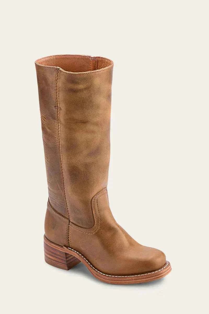 Women's Western Boots with Block Heel