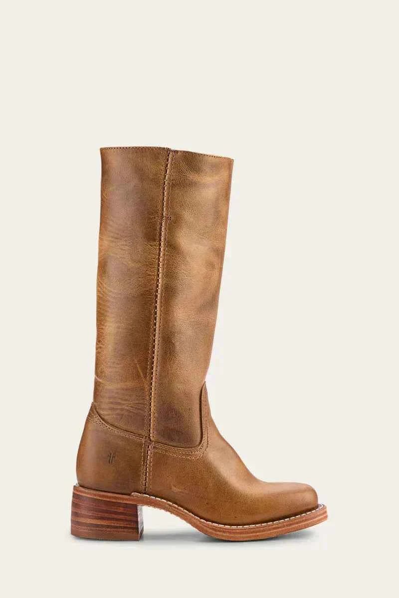 Women's Western Boots with Block Heel