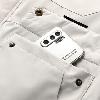 Winterjacke Herren mit Kapuze und Taschen - Cecile LavelleGrün