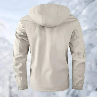 Winterjacke Herren mit Kapuze und Taschen - Cecile LavelleGrün