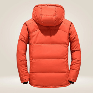 Winterjacke Herren Outdoor mit Kapuze - Cecile LavelleSchwarz