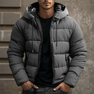Winterjacke Herren Regular Fit in Grau