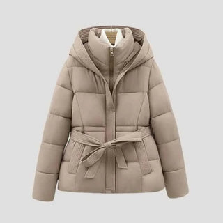 Winterjacke Mit Gürtel - Cecile LavelleKhaki
